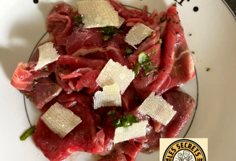 Carpaccio de boeuf