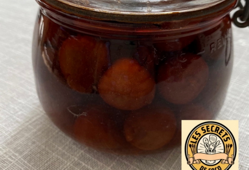 Cerises au sirop
