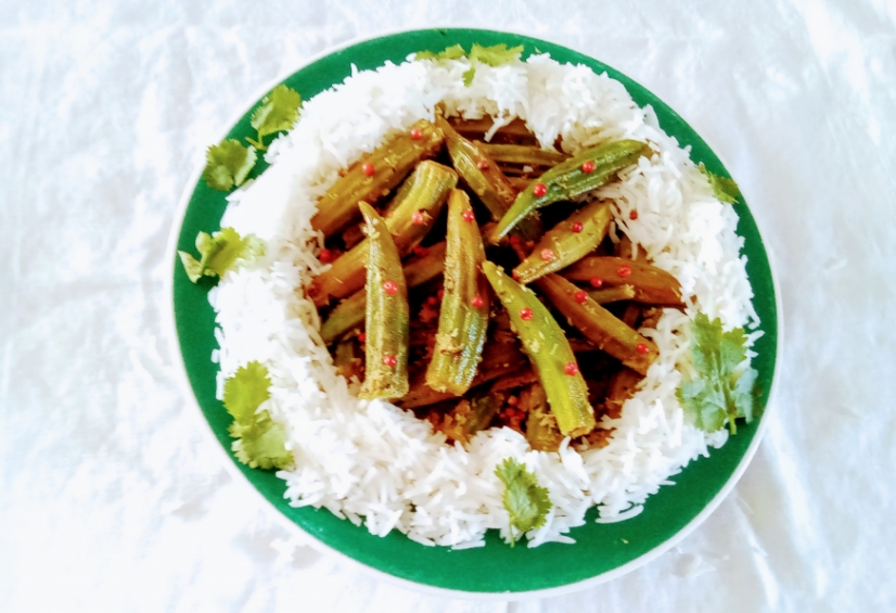 Lady'sfinger de Kerala (Gombos)