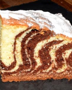 Gâteau Zébré Moelleux