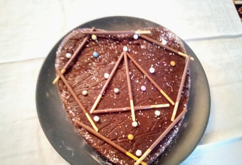 Délicieux gâteau au chocolat