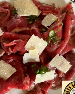Carpaccio de boeuf